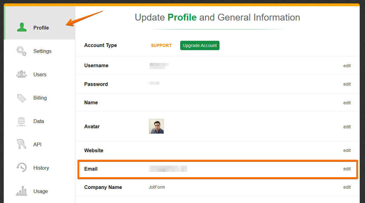 change email address in the account Image 1 Screenshot 20