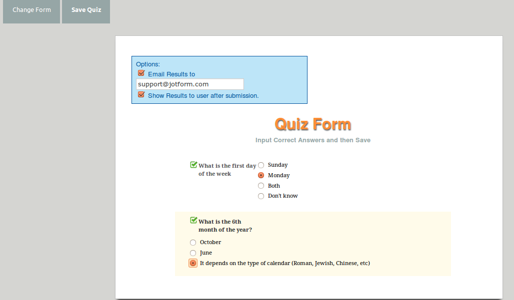 Quiz app to display summary of answer to user Image 1 Screenshot 20