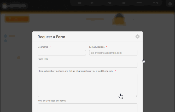 Request a Form
