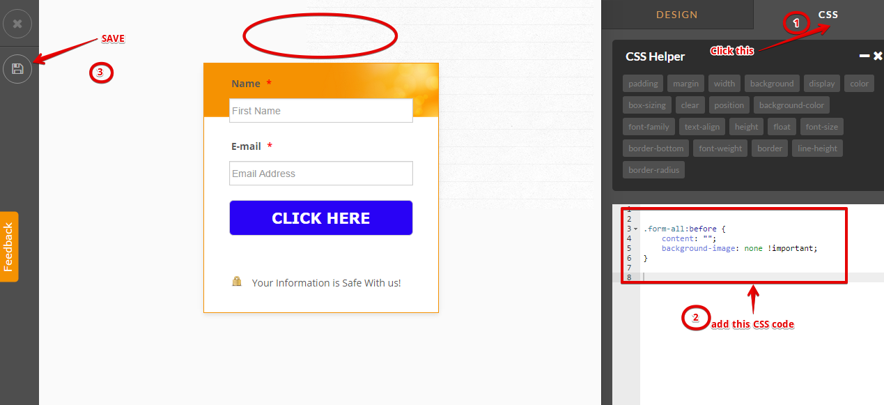 Remove Form Theme Cover Photo on top of Form Image 1 Screenshot 20