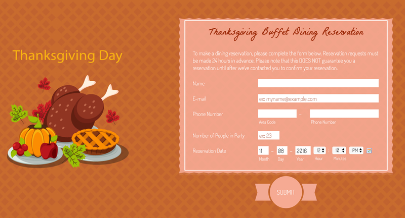 Among The Many Things We're Thankful For? Turkey-Themed Forms Image-4