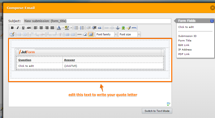 Is it posibble to design a form that will place text on a word document Image 1 Screenshot 20