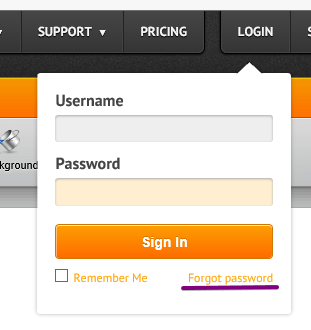 I cant access my account, how can I make a password reset? Image 1 Screenshot 20