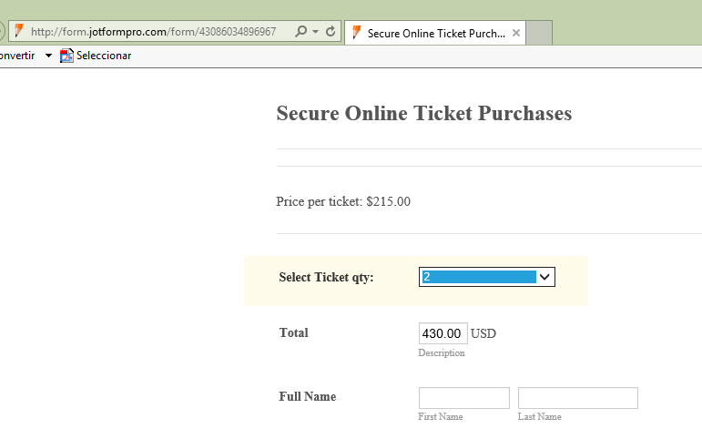 Ticket and donation form with calculations and integration to with paypal standard Image 1 Screenshot 30