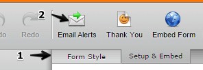 How can I insert images on the thank you message and email notifiers? Image 4 Screenshot 93