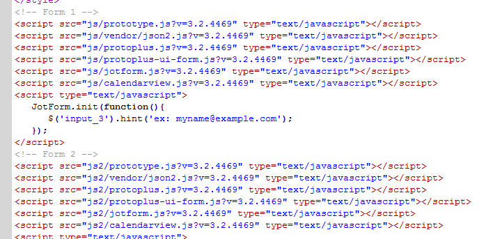 Issues when using the full source code of 2 forms in the same webpage Image 1 Screenshot 30