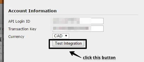 Integration with Authorize Screenshot 41